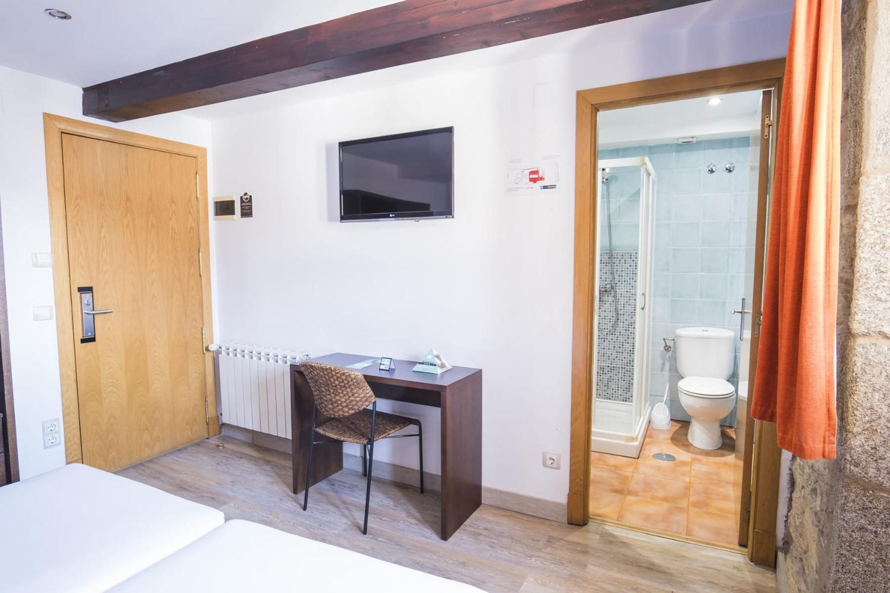 Hotel Alda Algalia ซานติอาโก เด กอมโปสเตลา ภายนอก รูปภาพ